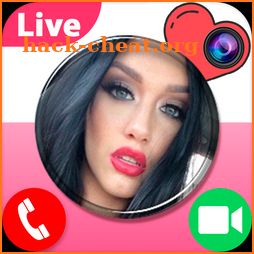 Live ladies video call app icon