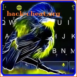 Live Neon Bird Keyboard Theme icon