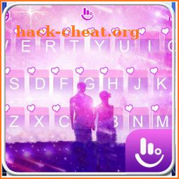 Live Romantic Couple Keyboard Theme icon