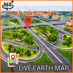 Live Route Finder & Satellite View, Panaroma 360 icon