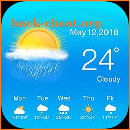 Live Weather Update 2018 : Todays Weather Forecast icon