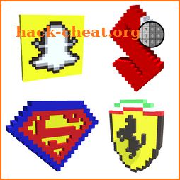 Logo 3D Color by Number: Voxel Coloring Book Pages icon