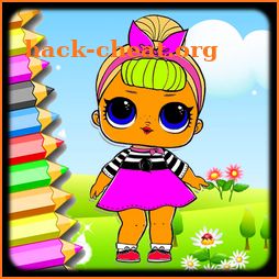 LOL Doll Coloring Pages Book icon