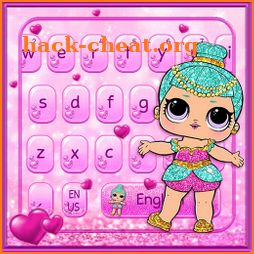 Lol Little Girl Magic Keyboard Theme icon