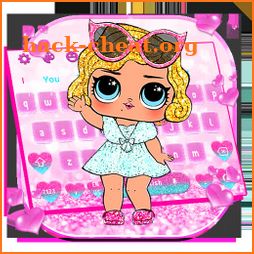 Lol Princess Glitter Doll Keyboard icon