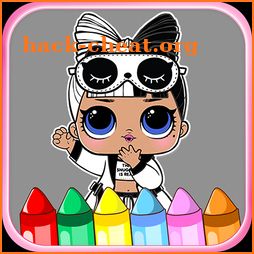 LOL Surprise DOLL Coloring Book and Game icon
