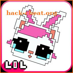 L.O.L Surprise Doll Pixel Art Coloring Game icon