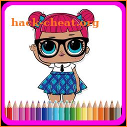 Lol Surprise Dolls Coloring Game 1 icon