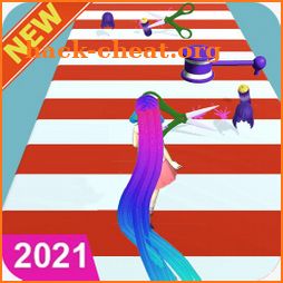 Long Hair Game Challenge Run  2021 icon