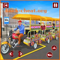 Long Tuk Tuk Simulator:Rickshaw Driving Game icon