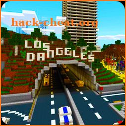 Los Dangeles. Map for Minecraft PE icon