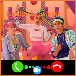Los Polinesios Fake Video Call icon