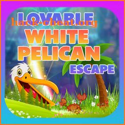 Lovable White Pelican Escape - Best Escape Games icon