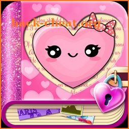 Love Diary with Safe Lock icon