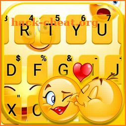 Love Emoji Party Keyboard Theme icon