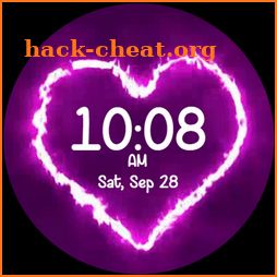 Love Heart Animated Watch Face icon