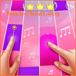 Love Piano Tiles Pink Butterfly 2018 icon