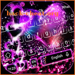 Love Sparkling Keyboard Theme icon