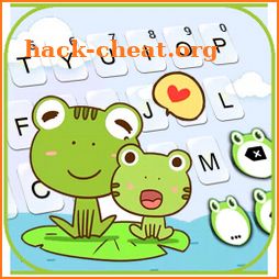 Lovely Frog Keyboard Background icon