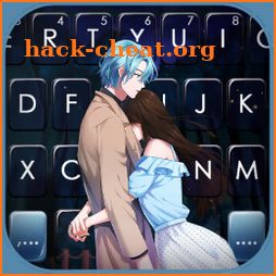 Loving Couple Keyboard Background icon