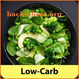 Low-Carb recipes free app. Diet plan weight loss icon