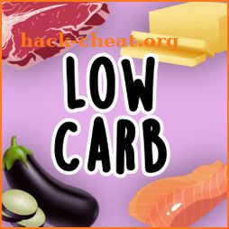 Low carb recipes free: Low carb diet app icon