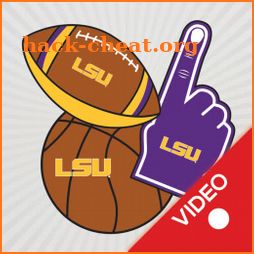 LSU Tigers Animated Selfie Stickers icon