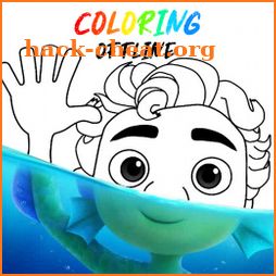 Luca and Alberto Coloring Offline icon