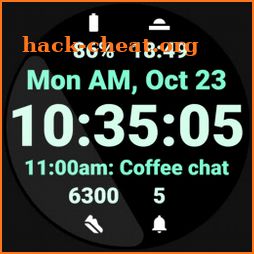 Lucid: Wear OS 4 watch face icon