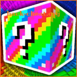 Lucky Block MOD for MCPE and Lucky Race Map icon