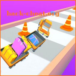 Luggage Truck 3D icon