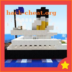 Luxurious Cruise Ship Game. Map for MCPE icon