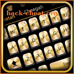 Luxury Golden Black Keyboard icon