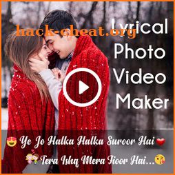 Lyrical Photo Video Movie Maker with Music icon