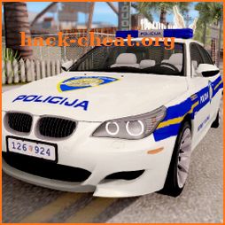M5 Police Car Game Simulation icon