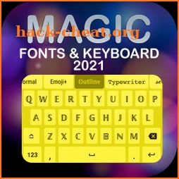 Magic Fonts & Keyboard 2021 icon
