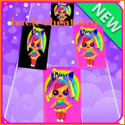 Magic piano slime surprise game doll tiles icon