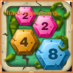 Magic Stone Merge - connect and merge game icon