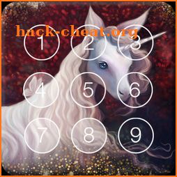 Magical Unicorn Art Screen Lock icon