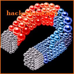 Magnetic Balls Color By Number - Magnet Bubbles icon