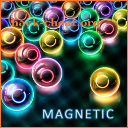 Magnetic balls: Neon icon