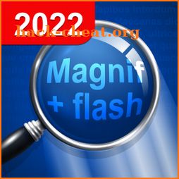 Magnifying Glass + Flashlight icon