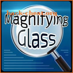 Magnifying Glass with Digital Magnifier icon
