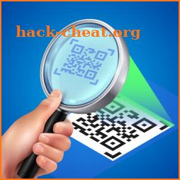 Magnifying glass with flashlight OCR Text Scanner icon