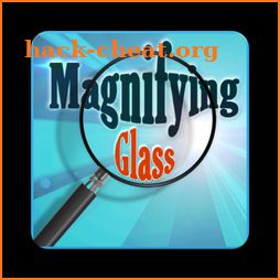 Magnifying Glass with Text Magnifier & Flashlight icon
