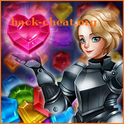 Maigical Jewels of Kingdom Knights: Match 3 Puzzle icon