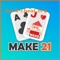 Make21 - Free Card Game (Solitare & Blackjack) icon