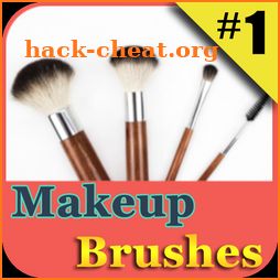 MAKEUP BRUSHES and their uses for beginners basics icon