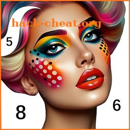 Makeup Color Paint By Number icon