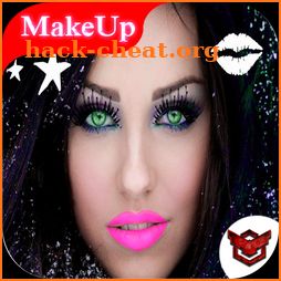 Makeup Editor : Eyelashes &  Lips Coloring icon